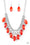 Spring Daydream Red Paparazzi Necklaces Cashmere Pink Jewels