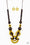 Boardwalk Party Yellow Paparazzi Necklace Cashmere Pink Jewels
