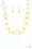 ICE Versa Yellow Paparazzi Necklace Cashmere Pink Jewels