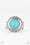 Geo Glyphs Blue Paparazzi Ring Cashmere Pink Jewels