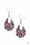 Cash or Crystal? Pink Paparazzi Earrings Cashmere Pink Jewels