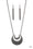 Get Well MOON Silver Paparazzi Necklaces Cashmere Pink Jewels