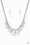 Regal Refinement White Paparazzi Necklace Cashmere Pink Jewels