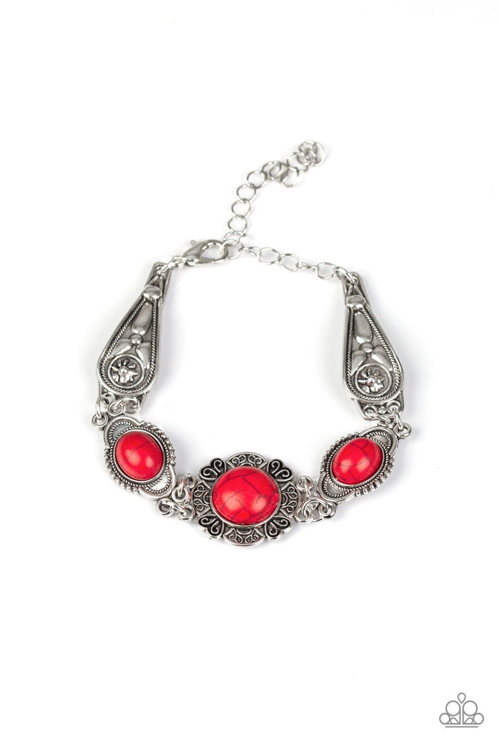 Desert Dreamin Red Paparazzi Necklace Cashmere Pink Jewels - Cashmere Pink Jewels & Accessories, Cashmere Pink Jewels & Accessories - Paparazzi