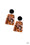 Majestic Mariner Brown Paparazzi Earring Cashmere Pink Jewels