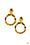 Fish Out Of Water Yellow Paparazzi Earrings Cashmere Pink Jewels