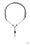 Keep Your ARROWHEAD Up Black Paparazzi Necklaces Cashmere Pink Jewels