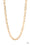 Undefeated Gold Paparazzi Necklaces Cashmere Pink Jewels
