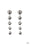 Drippin' In Starlight Silver Paparazzi Earring Cashmere Pink Jewels