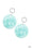 Beach Bliss Blue Paparazzi Earrings Cashmere Pink Jewels