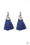 Taj Mahal Tourist Blue Paparazzi Earrings Cashmere Pink Jewels