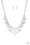 HEIR-headed White Paparazzi Necklaces Cashmere Pink Jewels