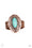 Ruler Radiance Copper Paparazzi Ring Cashmere Pink Jewels