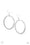 Must Love Sparkle White Paparazzi Earring Cashmere Pink Jewels