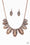 Cougar Cave Copper Paparazzi Necklace Cashmere Pink Jewels