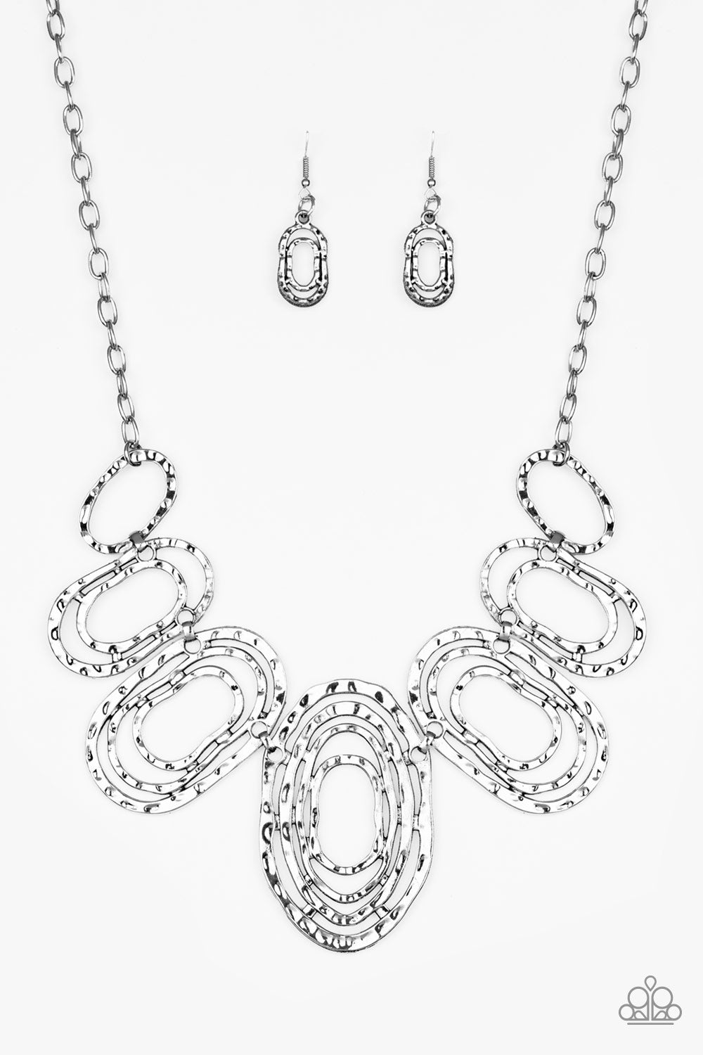 Empress Impressions Silver Paparazzi Necklace Cashmere Pink Jewels - Cashmere Pink Jewels & Accessories, Cashmere Pink Jewels & Accessories - Paparazzi