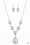 Metro Medallion White Paparazzi Necklace Cashmere Pink Jewels Sept 2019 - LOP