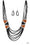 Kickin It Outback Black Paparazzi Necklace Cashmere Pink Jewels