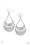 Moon Landings Silver Paparazzi Earring Cashmere Pink Jewels