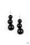 Material World Black Paparazzi Earrings Cashmere Pink Jewels