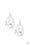 Limo Ride White Paparazzi Earrings Cashmere Pink Jewels