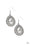 Limo Service White Paparazzi Earrings Cashmere Pink Jewels