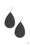 Natural Resource Black Paparazzi Earring Cashmere Pink Jewels