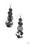 Modern Mecca Black Paparazzi Earrings Cashmere Pink Jewels