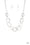 Space Walk Silver Paparazzi Necklace Cashmere Pink Jewels
