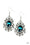Regal Razzle Blue Paparazzi Earrings Cashmere Pink Jewels