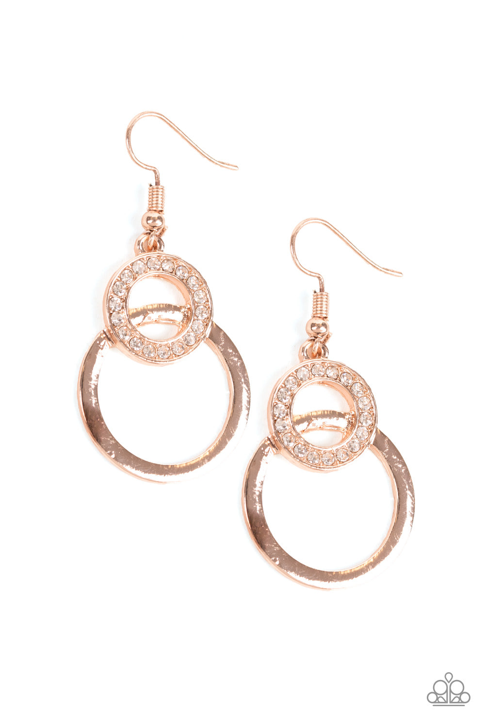 Regal Refinery Rose Gold Paparazzi Earrings Cashmere Pink Jewels - Cashmere Pink Jewels & Accessories, Cashmere Pink Jewels & Accessories - Paparazzi