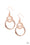 Regal Refinery Rose Gold Paparazzi Earrings Cashmere Pink Jewels