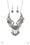 Treasure Temptress Silver Paparazzi Necklaces Cashmere Pink Jewels
