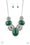 The Medallion-aire Green Paparazzi Necklaces Cashmere Pink Jewels