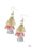 Hold On To Your Tassel! Pink Paparazzi Earrings Cashmere Pink Jewels