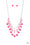Cool Cascade Pink Paparazzi Necklace Cashmere Pink Jewels