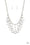 Cool Cascade White Paparazzi Necklaces Cashmere Pink Jewels