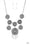 Modern Medalist Silver Paparazzi Necklaces Cashmere Pink Jewels