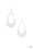 What a Natural Silver Paparazzi Earrings Cashmere Pink Jewels