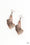 Once Upon A Heart Copper Paparazzi Earrings Cashmere Pink Jewels