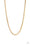 Kingspin Gold Paparazzi Necklaces Cashmere Pink Jewels