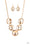 First Impressions Gold Paparazzi Necklace Cashmere Pink Jewels Feb 2020 - LOP