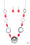 Zen Trend Red Paparazzi Necklace Cashmere Pink Jewels