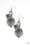 Once Upon A Heart Silver Paparazzi Earrings Cashmere Pink Jewels