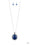 Stone Aura Blue Paparazzi Necklace Cashmere Pink Jewels
