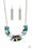 HAUTE-Blooded Blue Paparazzi Necklaces Cashmere Pink Jewels
