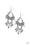 Vintage Vagabond White Paparazzi Earring Cashmere Pink Jewels