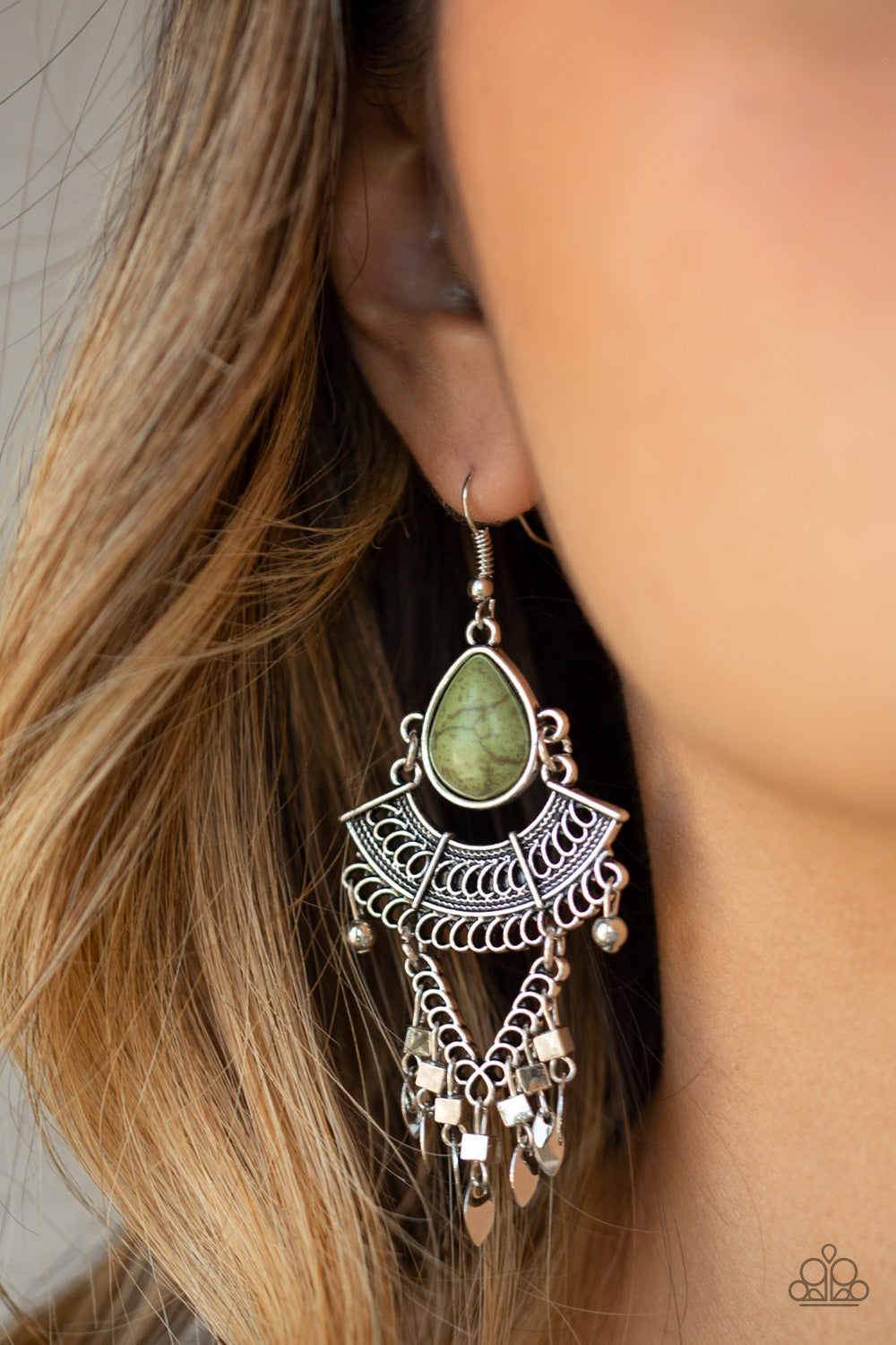 Boho blast green paparazzi deals