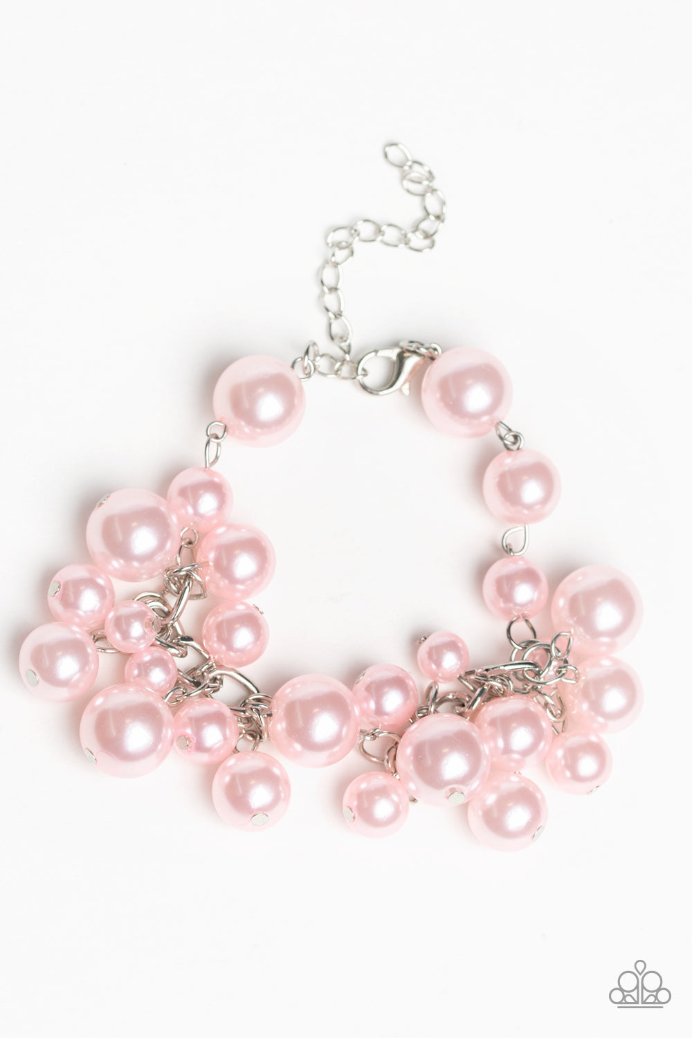 Girls in Pearls Pink Paparazzi Bracelets Cashmere Pink Jewels - Cashmere Pink Jewels & Accessories, Cashmere Pink Jewels & Accessories - Paparazzi