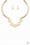 Welcome To Wall Street Gold Paparazzi Necklaces Cashmere Pink Jewels
